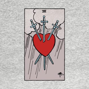 3 of Swords T-Shirt